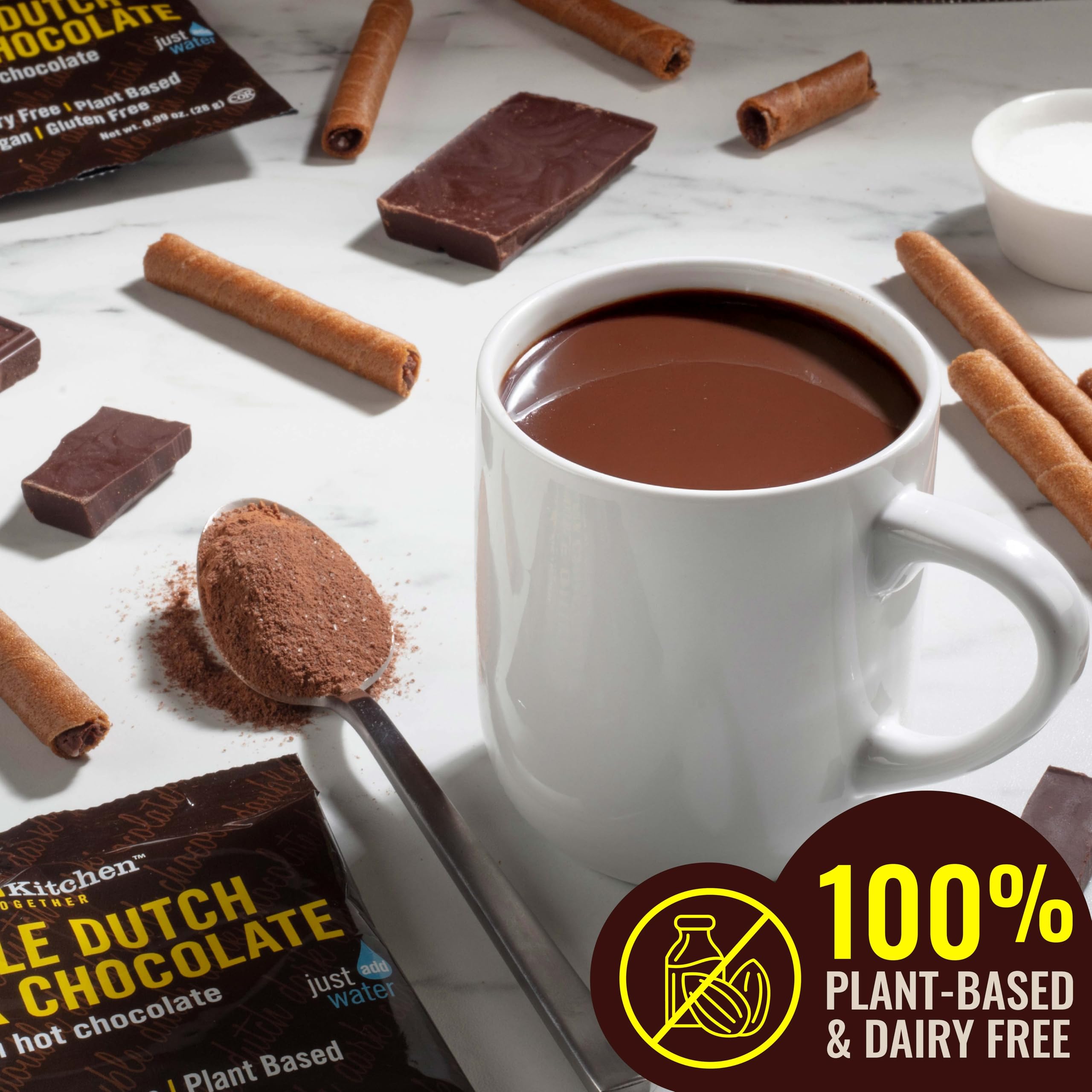 Amazon.com : Castle Kitchen Double Decadent Dark Hot Chocolate Mix